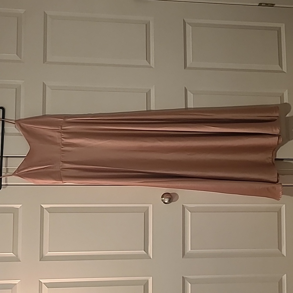 Rose gold bridesmaid/event dress